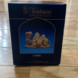 NEW FONTANINI CAMEL 5” Heirloom Nativity Figurine Collection By Roman #52545
